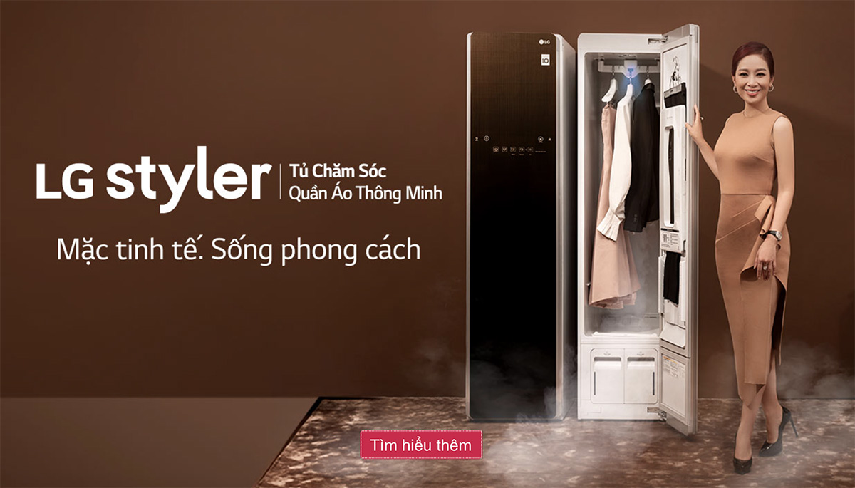 sửa tủ giặt khô lg styler tại hà nam