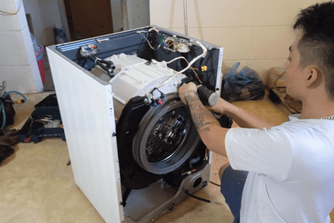 Sửa máy giặt tại Quế Võ