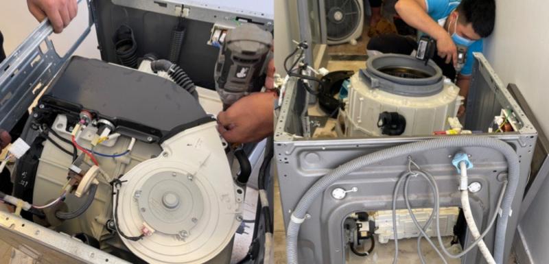 bảo dưỡng máy giặt Electrolux 